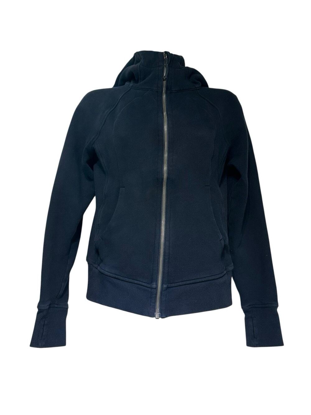 Lululemon Navy Blue Light As Warmth Scuba Hoodie Size 4